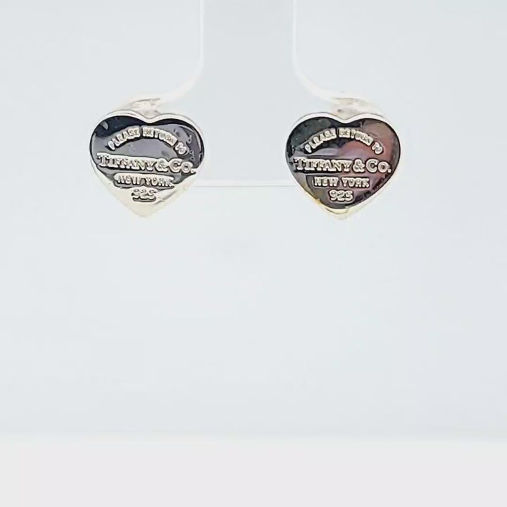 Tiffany & Co. Heart Stud Earrings