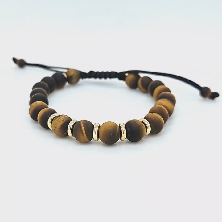 Tiger Eye Bead Bracelet