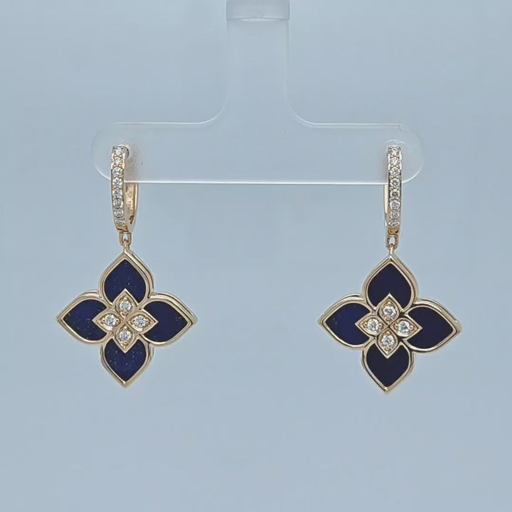 Venetian Princess Lapis Lazuli Drop Earrings