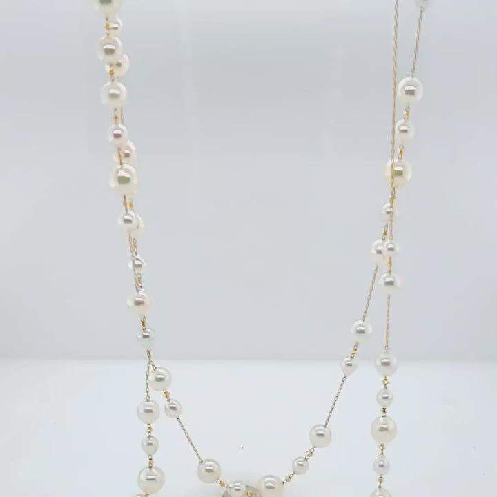 Long Pearl Necklace
