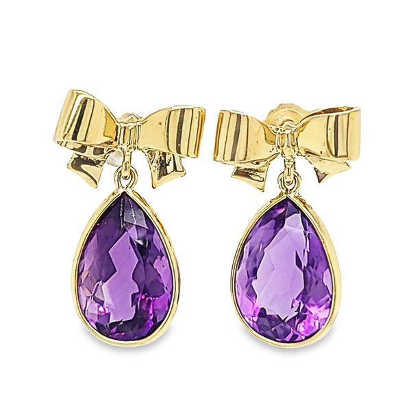 Estate-amethyst-bow-drop-earrings
