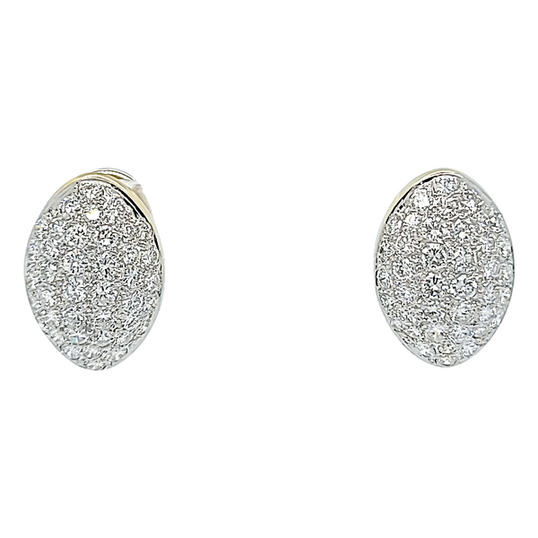 Estate-pave-diamond-earrings
