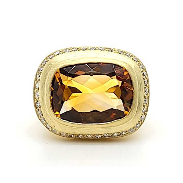 Estate-citrine-and-diamond-cocktail-ring