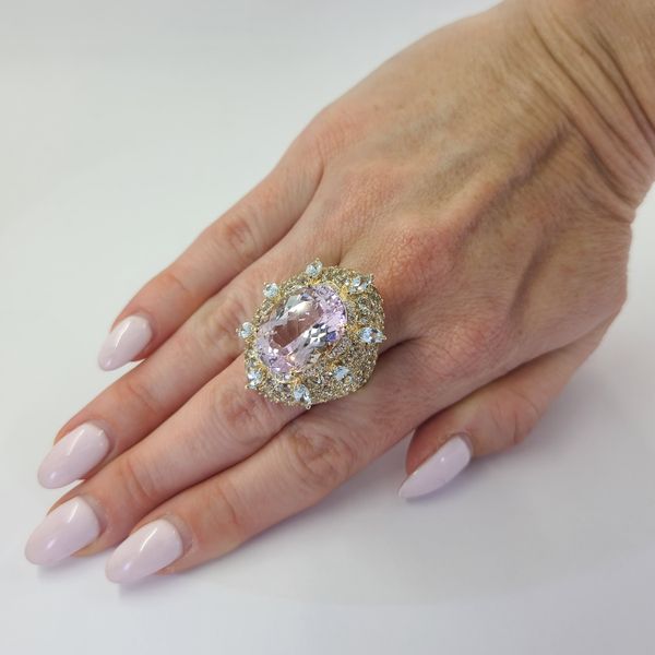 Kunzite Cocktail Ring