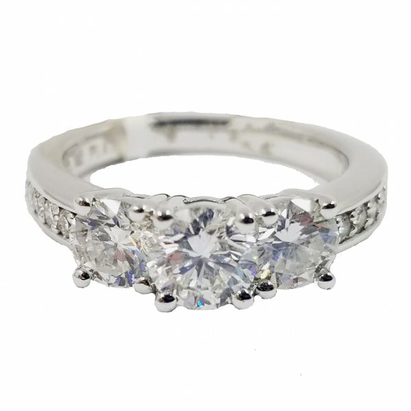 Three Stone Diamond Ring