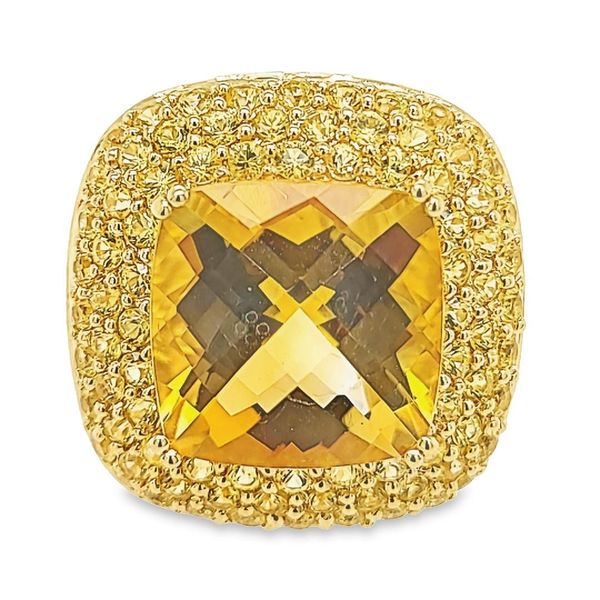 Estate-citrine-and-yellow-topaz-cocktail-ring