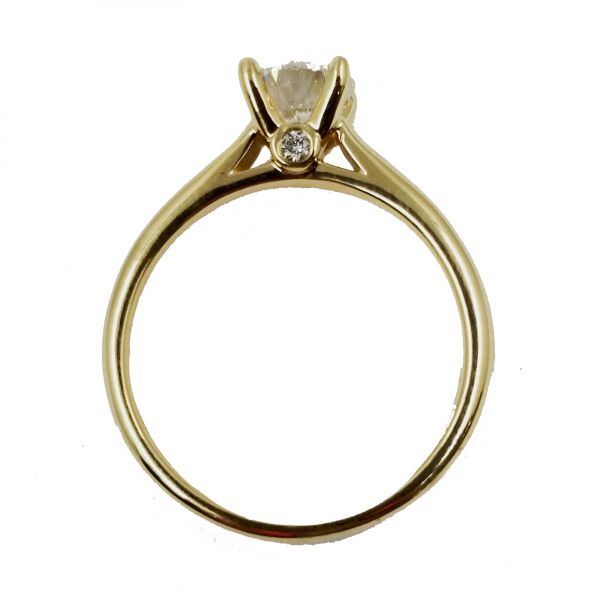 0.79 Carat Diamond Engagement Ring