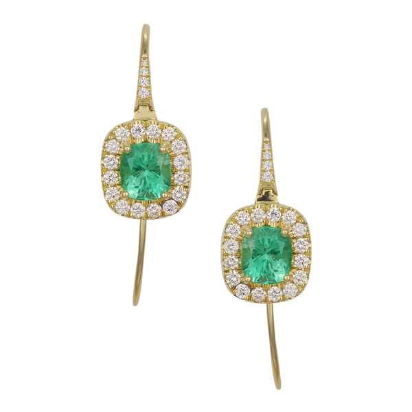 Colombian-Emerald-Diamond-Earrings