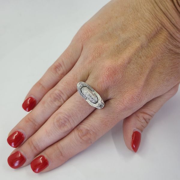 Pave Diamond Dome Ring
