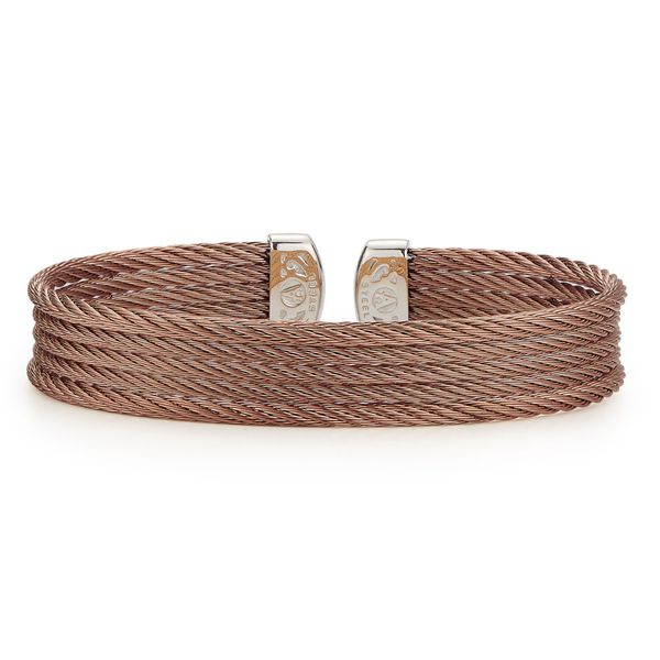 04-55-0605-00-Alor-Chocolate-Cable-Cuff-Essentials-5-Row-Mini-Cuff