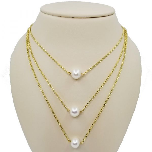 Tiered Pearl Necklace