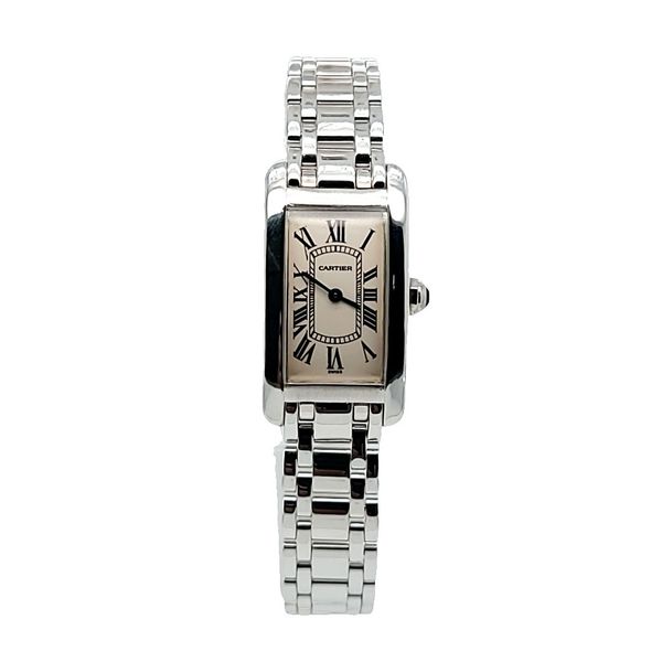 Pre-owned-Cartier-Tank-Americaine