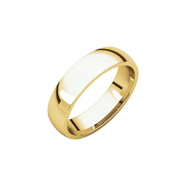 Men's 5mm Yellow Gold Band