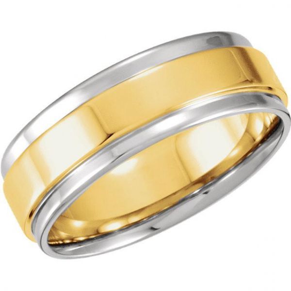 Men's 7.5mm Flat Edge Band