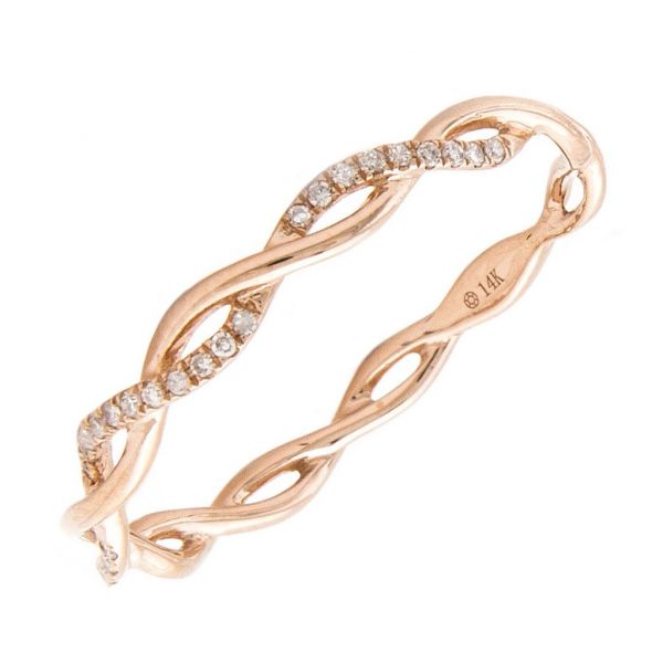 Rose Gold Infinity Band