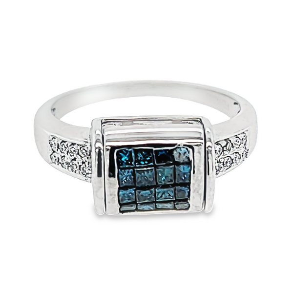 Estate-flip-ring-with-treated-teal-diamonds
