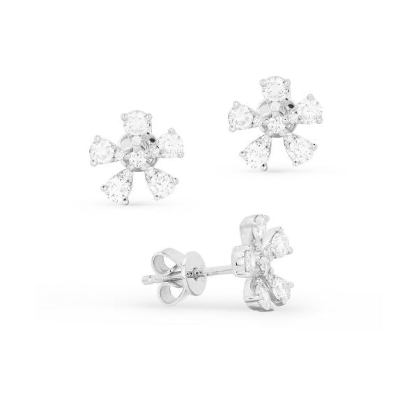 E1384W-Diamond-cluster-flower-earrings