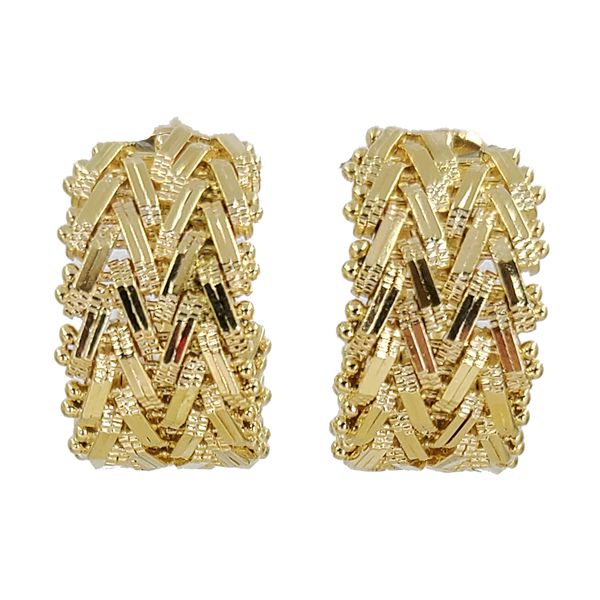 yellow-gold-woven-hoop-earrings