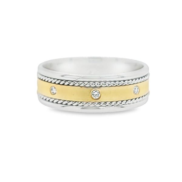 Estate-Men's-Platinum-and-gold-diamond-band