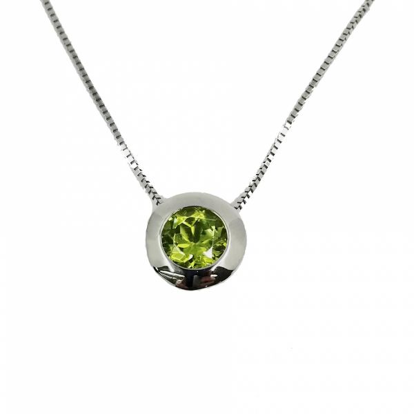 Green Tourmaline Necklace
