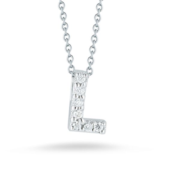 Tiny Initial "L" Necklace