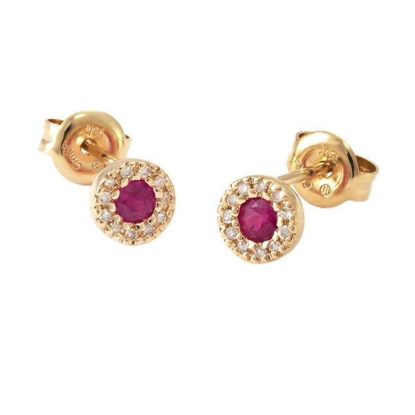 Ruby-and-diamond-halo-stud-earrings