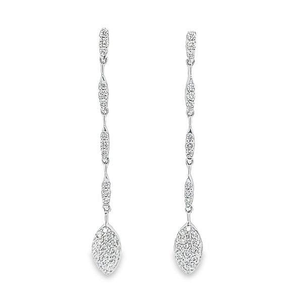 Diamond-drop-earrings
