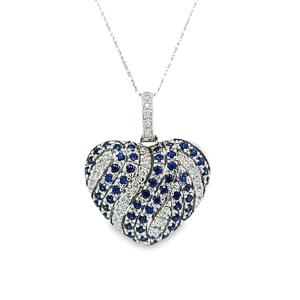Estate-sapphire-and-diamond-puff-heart-necklace