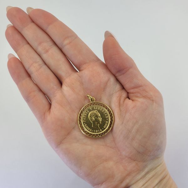 Cuban 5 Peso Pendant Miami FL Coral Gables Jae s Jewelers