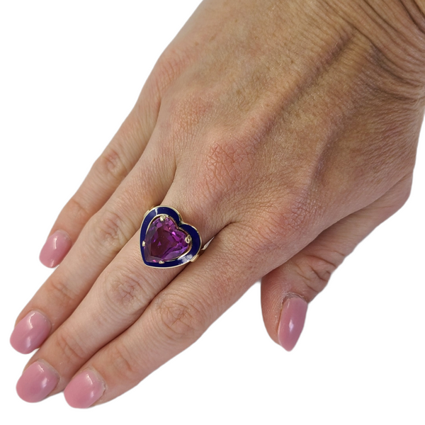 synthetic-sapphire-heart-ring