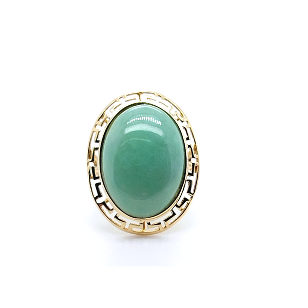 Cabochon-Jade-Ring